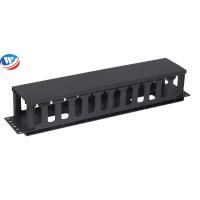 Buy cheap 19inch 2U Plastic Material Cable Management product