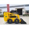 Buy cheap 1100kg Skid Steer Loader JC100 Weichai 73kw with 84'' angle broom For Sale from wholesalers