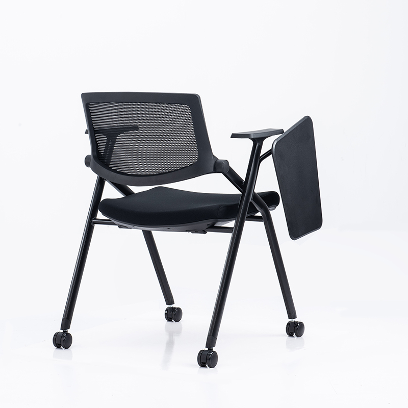 Foldable Student Study Chairs with Writing Pad Tablet Modern Design L990*W300*H635