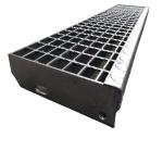 ISO9001 Hot Dipped Galvanized Catwalk Steel Stair Treads Grating