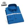 Buy cheap Men Long Sleeve Business Shirts Single Button Casual Plaid Striped Shirt from wholesalers