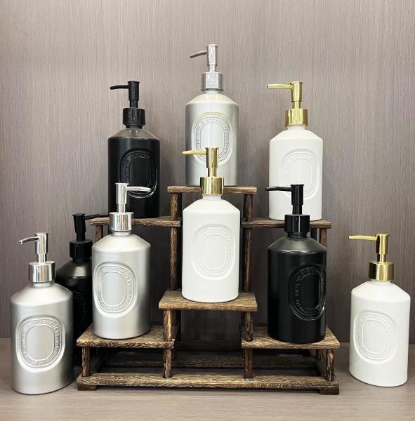 Buy cheap Collar Material Glass 500ml Hand Sanitizing Packaging Foam Dispenser Bottle from wholesalers