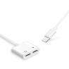 Buy cheap Universal 2 In 1 Audio RoHS Lightning Adapter Cable from wholesalers