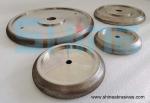 Electroplated Diamond CBN Grinding Wheels Shine Abrasives 200mm For Band Saw