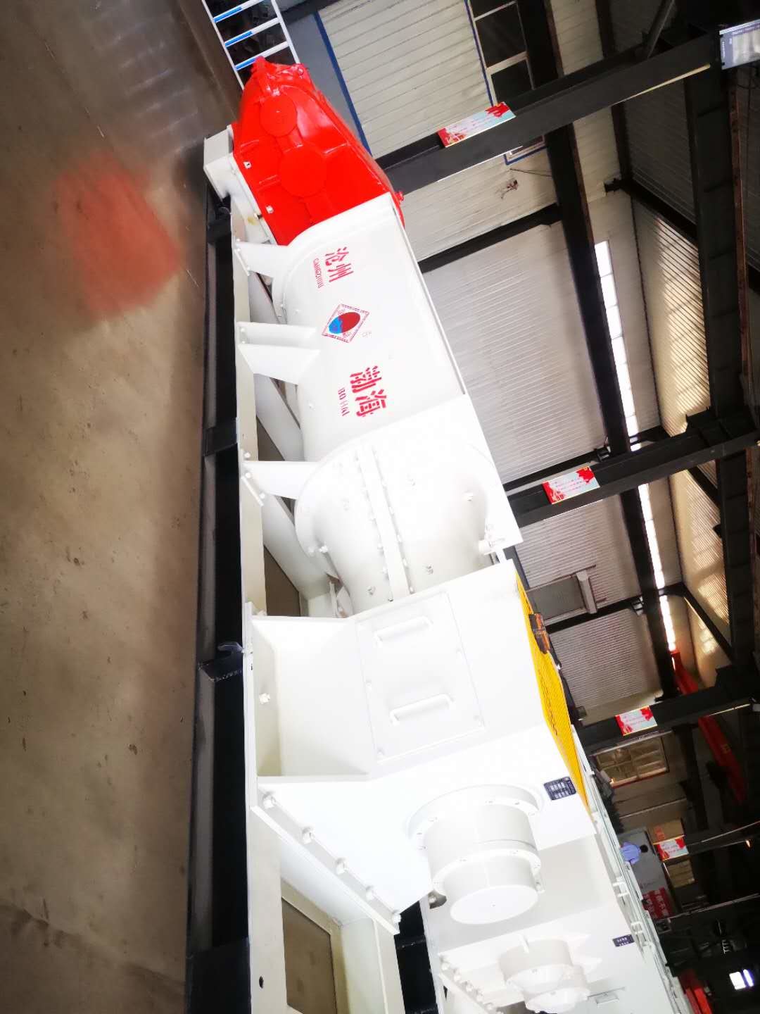 Double Shaft 55KW Wear Resistant Clay Brick Extruder