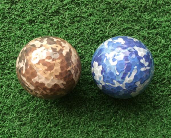 Buy cheap transparent golf ball with camouflage from wholesalers