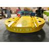 Buy cheap Dia 10m load 15t AC motor drive powered rail turnplate steel coil manufacture from wholesalers