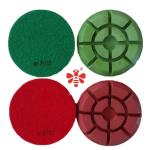 Lixa Diamantados 4 " Diamond Pads For Floor Machines Granite Orbital Sander