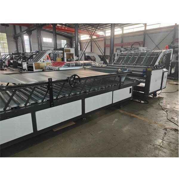 13kw Semi-Automatic Carton Single Facer Flute Board Laminating Machine for