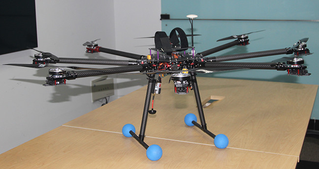 Vertical Take Off And Landing Drone Transmission Line Stringing Tools For Power Line