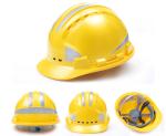 Mining Industrial PPEs Supply Head Protection Hard Reflective Hat Helmet
