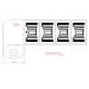 Buy cheap 7m Reading Distance UHF RFID Label Tags RFID Clothing Tags 960MHZ from wholesalers