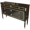 Buy cheap 2018 new design luxurt ebony wood with gold accent 6 drawer dresser for hotel bedroom furniture,hospitality casegoods from wholesalers