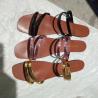 Buy cheap Fashion Summer Shoes Womens Casual Flats 3 Colors Black Gold Pink from wholesalers