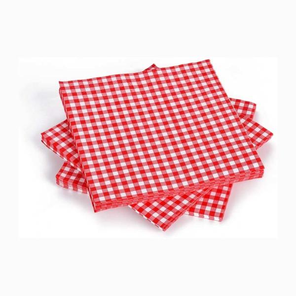 Buy cheap Compostable Red Paper Napkin Tissue For Fall Holiday Thanksgiving from wholesalers