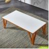 Buy cheap MDF Panel 17.32in Living Room Coffee Table Triangular Leg OEM from wholesalers