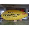 Buy cheap inflatable air yellow blimp with red wings for sale from wholesalers