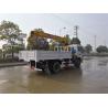 Buy cheap 8 Ton Dongfeng Truck 4WD Offroad Mounted Crane For Municipal Construction And Poor Road Conditions from wholesalers