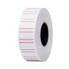 Buy cheap Red Line Price Tag Sticker Roll White Price Gun Paper Roll from wholesalers