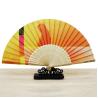 Buy cheap Plastic Custom Hand Fan Printed Folding Bamboo Paper Hand Fan from wholesalers