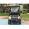 Buy cheap Black 4 Seater Golf Cart 80km Range Customizable Color With Off-Road Tires from wholesalers