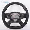 Buy cheap Customized 0.35m Land Rover Steering Wheel Defender Black Leather Sports from wholesalers