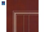 Main Entrance Fireproof Residential Single Iron Front Door