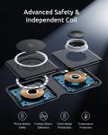 Night Light Style 2In1 Folding Wireless Travel Charger Fast Charging 15W