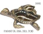 Turtle antique trinket box