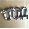 Buy cheap Self Colored Steel Shackles , Square Head Screw Pin Shackle European Standard from wholesalers