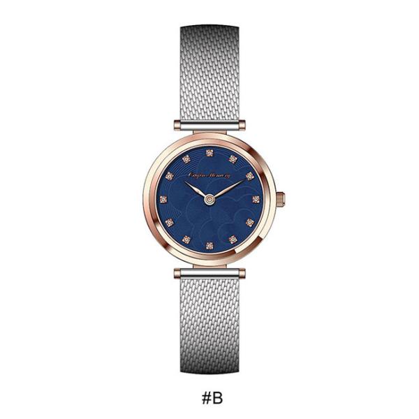 Buy cheap Stainlesss Steel 34mm Women Alloy Quartz Watch Water Resistant 3-5 ATM from wholesalers