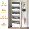 Buy cheap Wooden shoe cabinet with five door from wholesalers