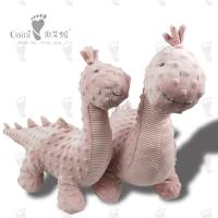 Buy cheap 39 X 47cm Cuddle Cartoon Plush Toy Cuddle Stuffed Pink Dinosaur Soft Toy product