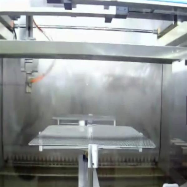 Buy cheap Glass Three Axis Automatic Paint Spraying Machine 380V Stainless Steel Cabinet from wholesalers