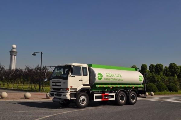 Quality 5,944 US Gallon 320HP Aluminum Alloy Oil Tank Truck with 6x4 DongFeng Nissan Diesel Chassis for sale