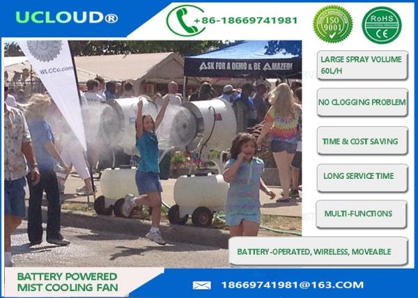 Buy cheap Large Spray Volume Evaporative Outdoor Cooling Fans Air Cooler For Livestocks from wholesalers