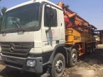 48 Meter Sany Used Concrete Pump Truck 11420 * 2500 * 4000 Mm Diesel Power