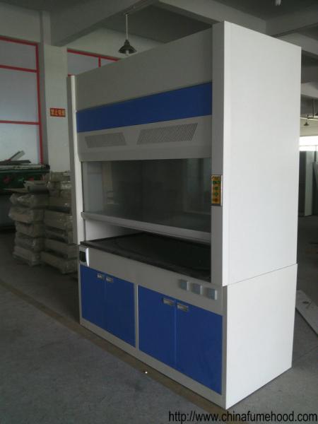 Buy cheap School Lab Chemical Vent Hood 5mm Tempered Glass Window With PP Sink from wholesalers