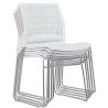 Buy cheap Plastic chair 12mm thick steel office furniture stackable office modern chair from wholesalers