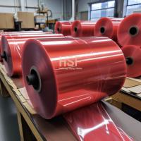 Buy cheap 85 Microns Translucent Red MOPP Film For Festive Gift Wrapping product