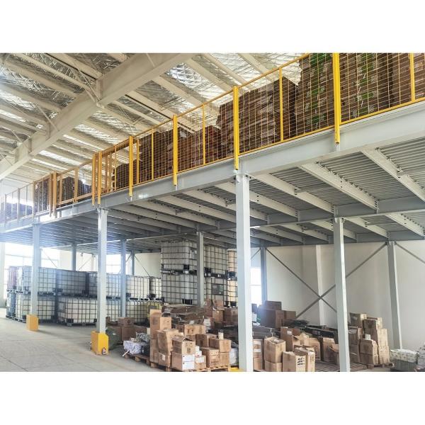 Buy cheap Corrosion Protection Steel Mezzanine Floors Platform with Customized Size and Load from wholesalers