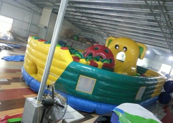 Buy cheap Sport Games Yellow / Green PVC Baby Inflatable Swimming Pool from wholesalers
