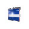 Buy cheap Durable High Speed Industrial External Doors With Full transparent 1.5mm PVC Window from wholesalers