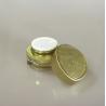 Buy cheap 100ml Gold Luxury Cosmetics Packaging PMMA Bottle Sets Empty For Skincare from wholesalers