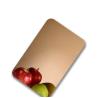 Buy cheap Hot Rolled Waterproof Golden Mirror SS Sheet , 436L Stainless Steel Sheet Rose Gold from wholesalers