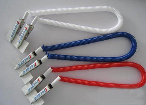 Buy cheap High quality China factory direct coil plastic dental patient clips chains napkin holders from wholesalers