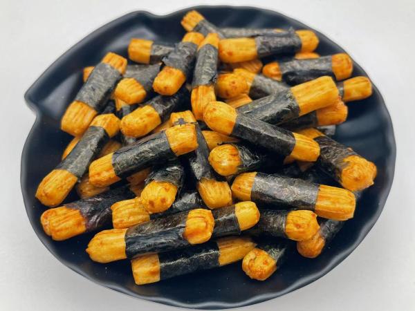 Buy cheap Crispy Rice Cracker Puffed Food Japanese Seaweed Rice Roll Bar Snacks from wholesalers