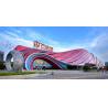Buy cheap PPG Coating Aluminum Wall Art Panels / 4.0MM Decorative Perforated Aluminum Sheet from wholesalers