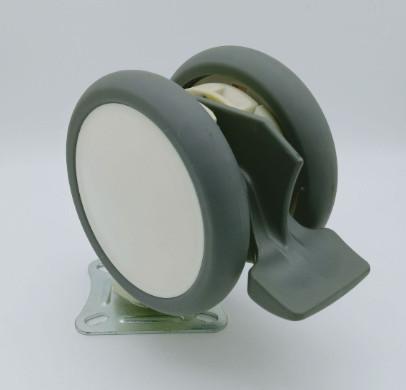 Buy cheap thermoplastic rubber twin wheel for hospital bed from wholesalers