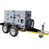 Buy cheap CE ISO Trailer Mounted 3 Phase Generator 200kw Water Cooled Genset from wholesalers